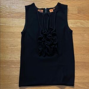 Tory Burch Cashmere Ruffled Top